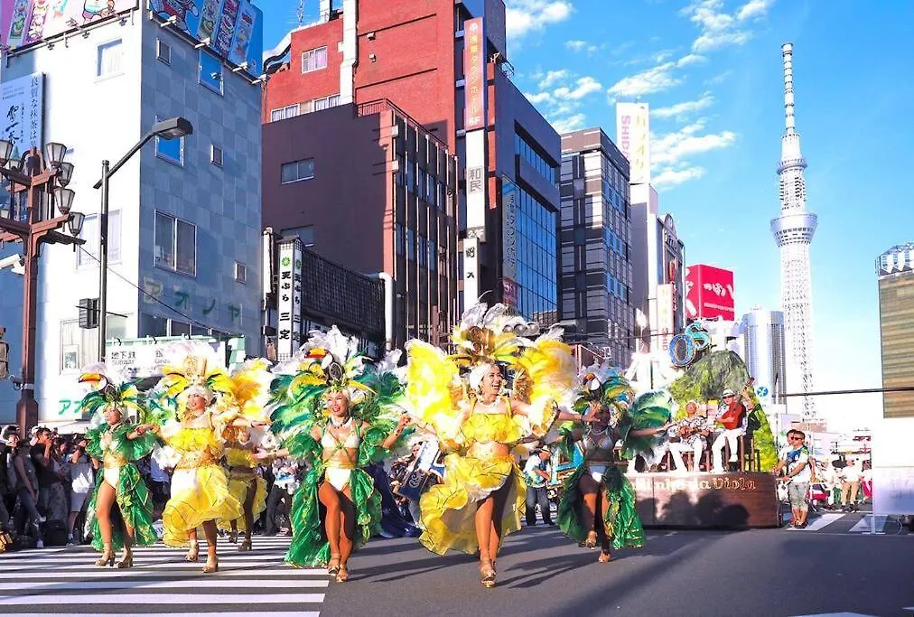 *201 Oshiage Sta 3Mins! Wi-Fi & Elevator 4Pax Apartment Tokyo